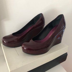 Marc by Marc Jacobs Patent Leather Wedges